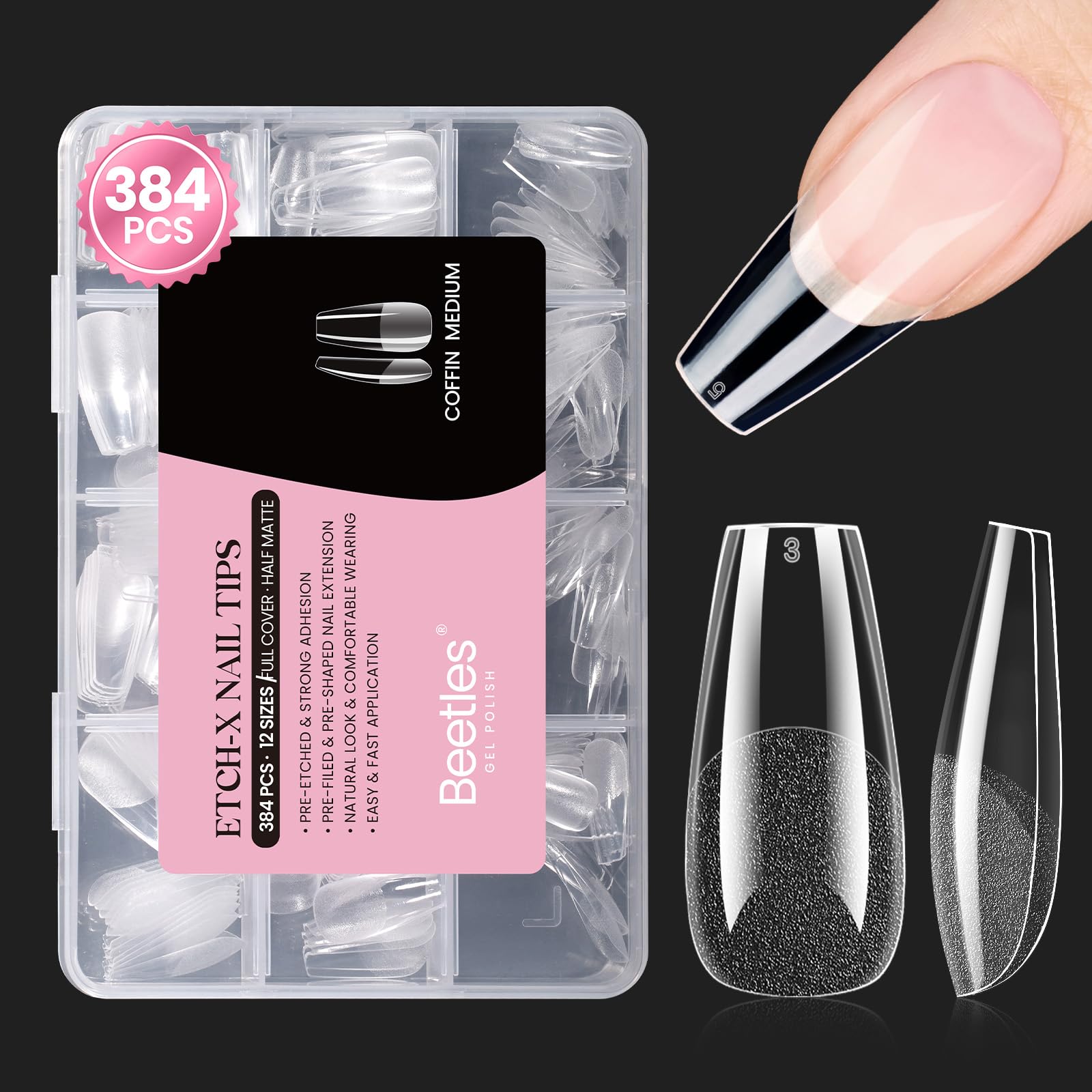 Beetles Gel Nail Glue Kit - Extend & Decorate Nails -20