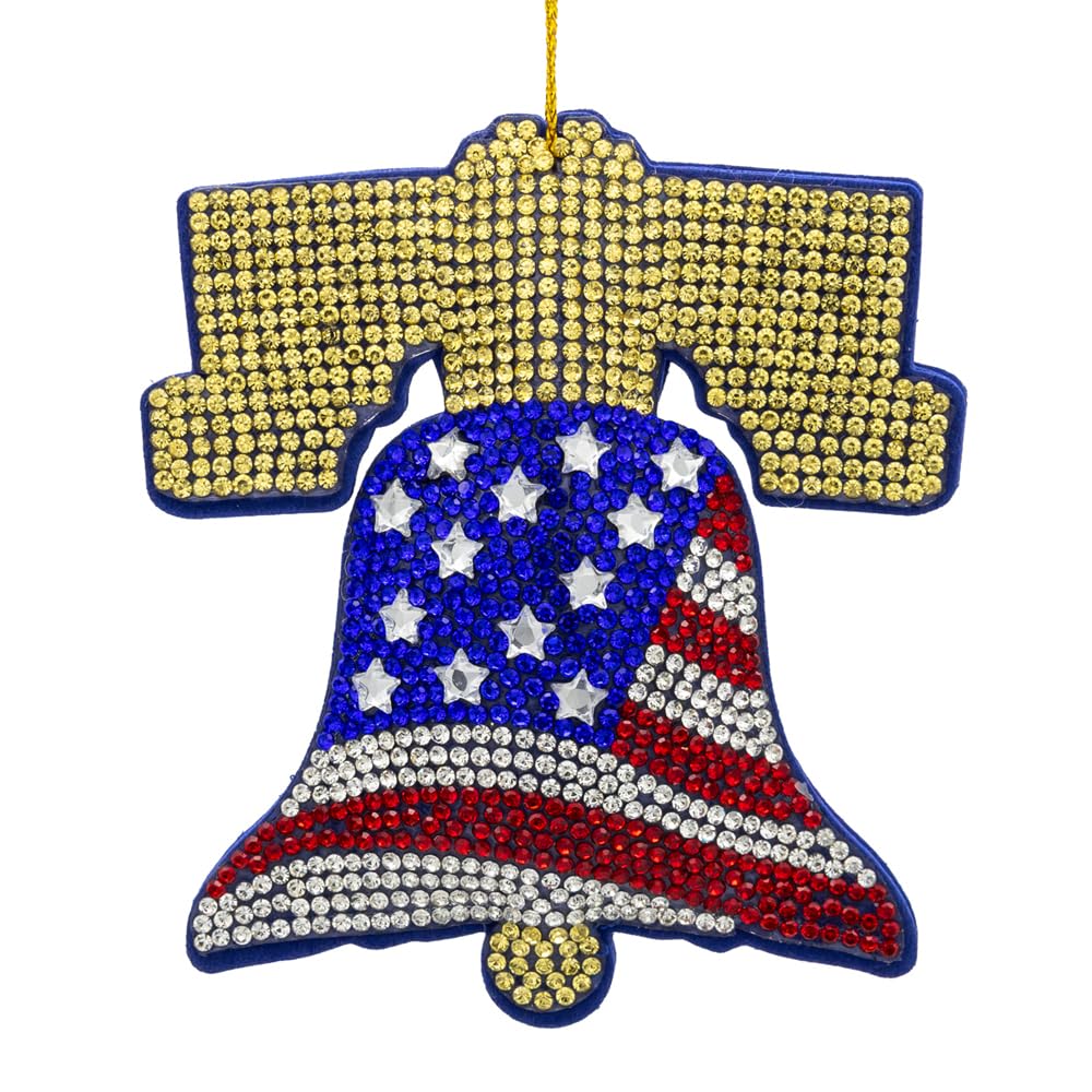 Bedazzled Collection™ Liberty Bell Ornament by Kurt Adler
