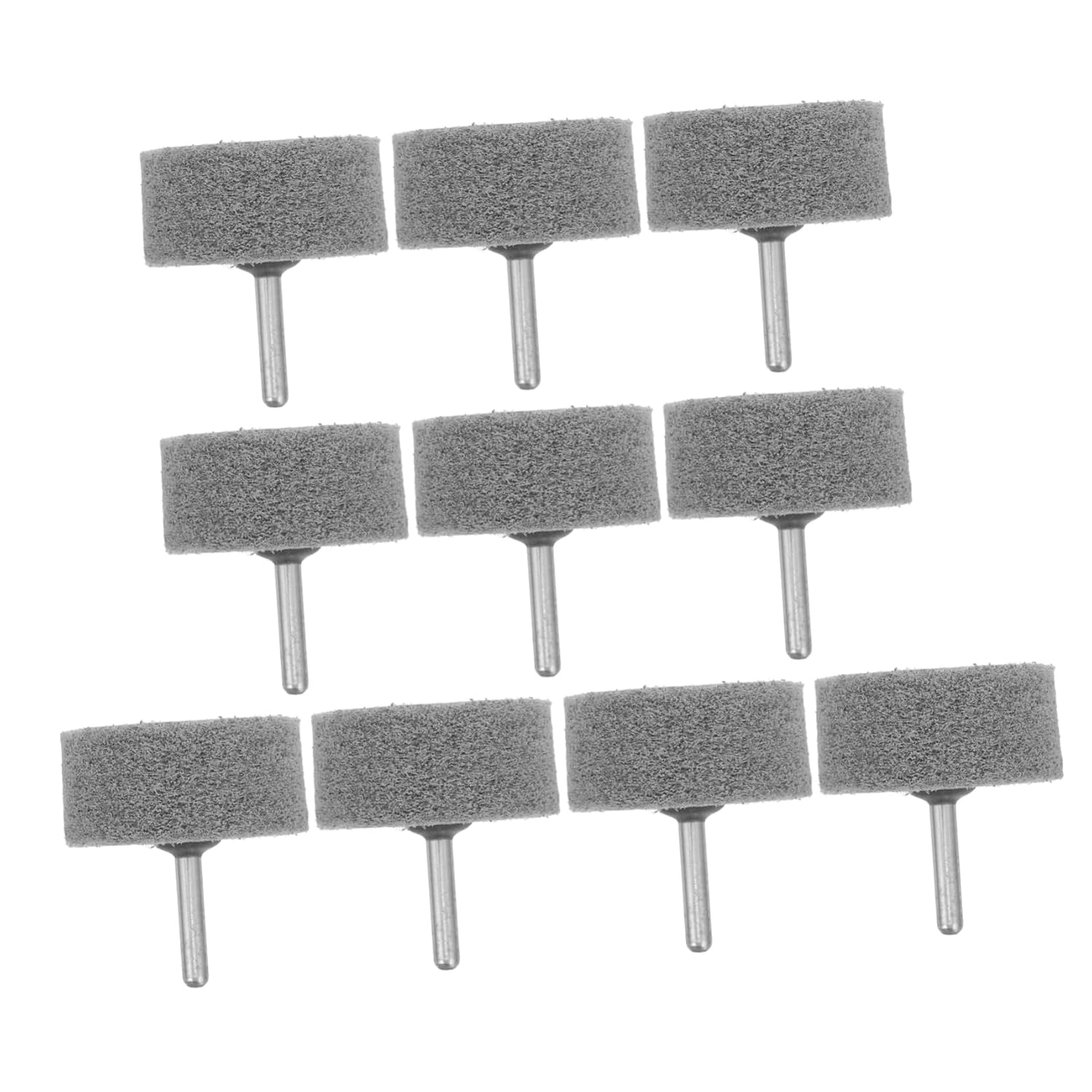STOBAZA 10pcs Drill Polishing Kit Nylon Grinding Heads Buffing Pads Shank for Polishing