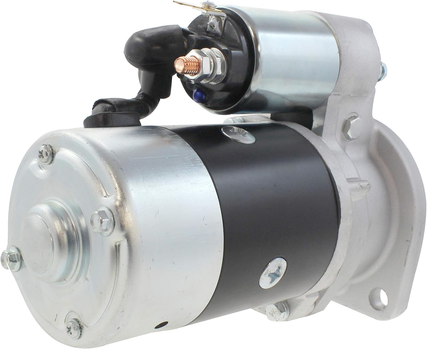 New Starter for Yanmar Diesel Applications 1996-2008 Gehl Skid Steer Loader CTL60 Mustang MEL16 Takeuchi TL130 Komatsu Backhoe YM129953-77010 129953-77010 YM129953-77019 129953-77011 129953-77012