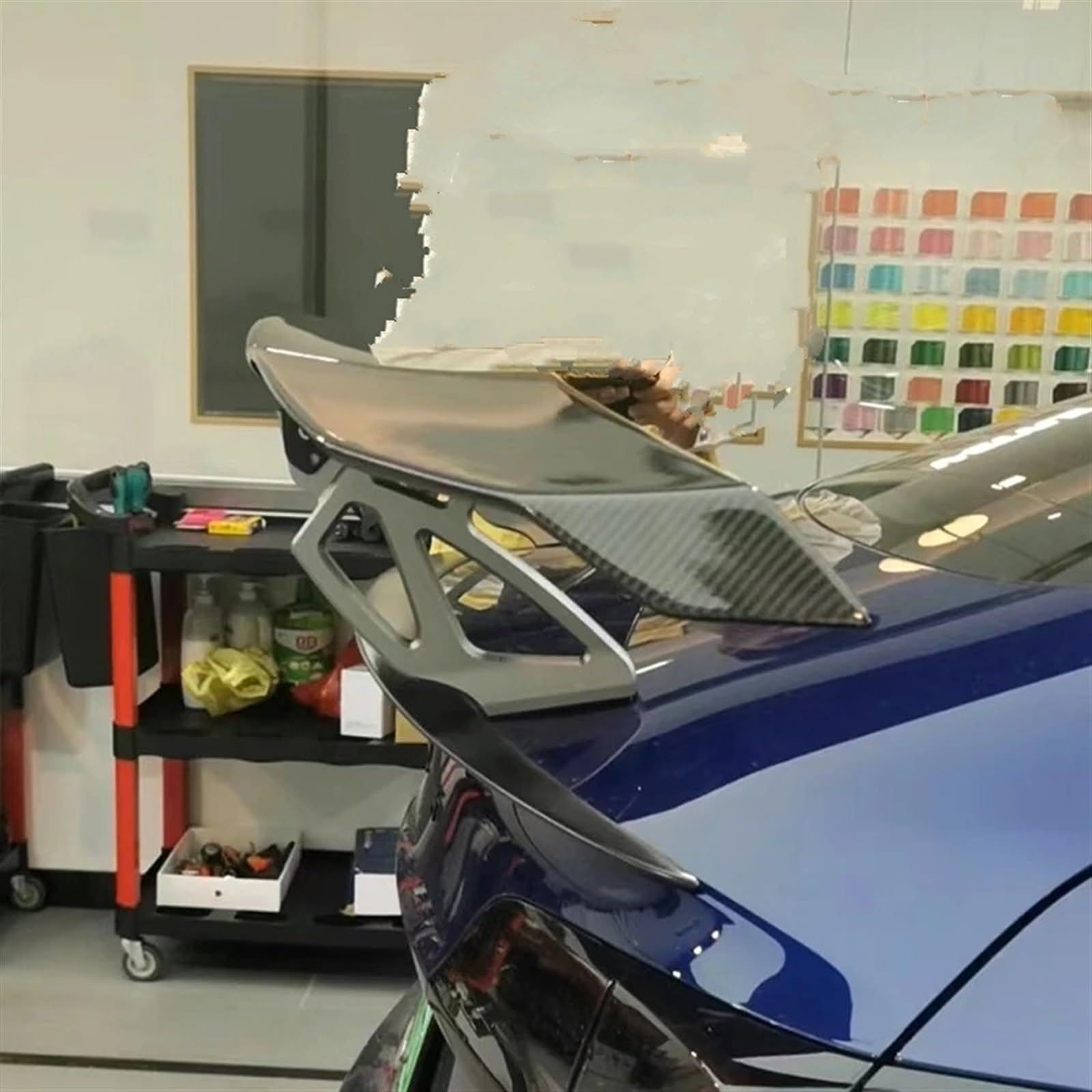 Spoiler Universale Personalizzato In Fibra Di Carbonio In Fibra Di