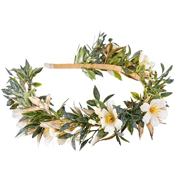 Fairy Flower Crown Headbands, Handmade Bohemian Floral Headpiece