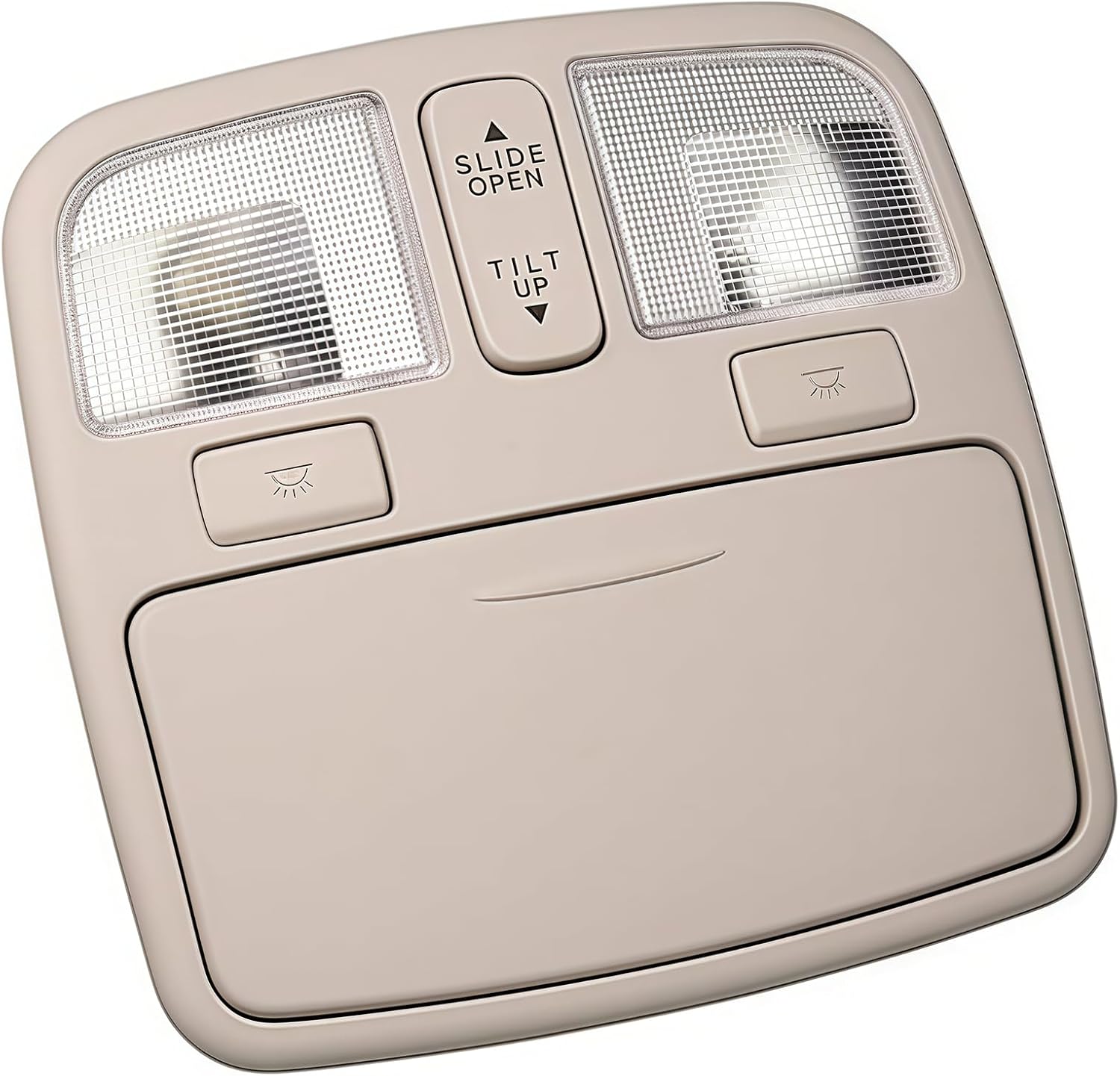 Overhead Console Map Reading Light Lamp For Hyundai Sonata 2009-2010, Genuine OEM 92810-3K001X6,Front Reading Lamp Dome Ceiling Light Glasses Case With Sunroof Switch-Beige Hyundai Sonata