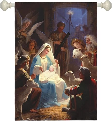 Miniatura 28 de Banderas de jardín de hortensias de bienvenida para primavera y verano, impermeable, bandera de jardín floral azul para exteriores, flores