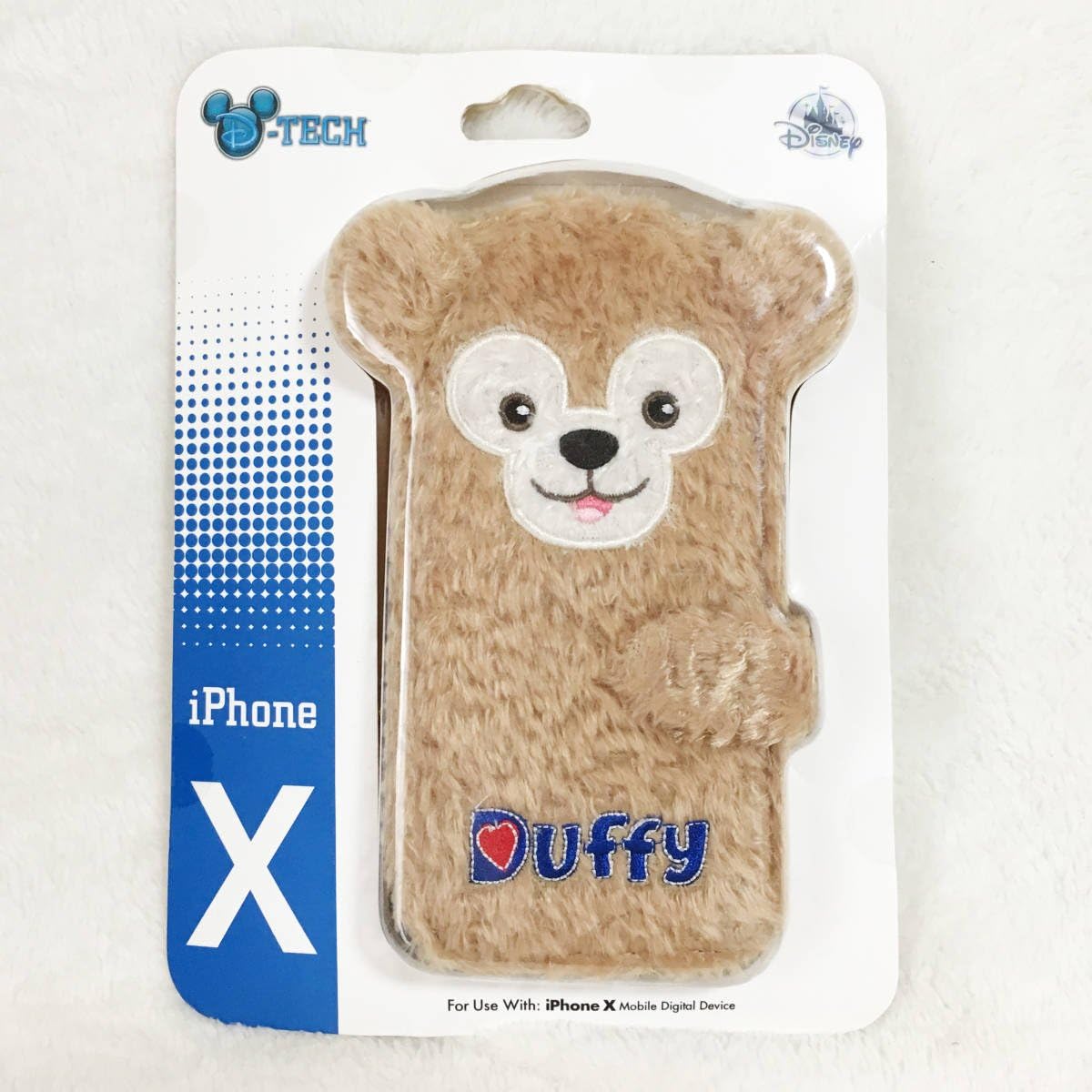 Amazon Co Jp 香港ディズニーランド ダッフィー Iphone X カバー ケース 手帳型 海外限定 日本未発売 手帳タイプ モコモコ 家電 カメラ
