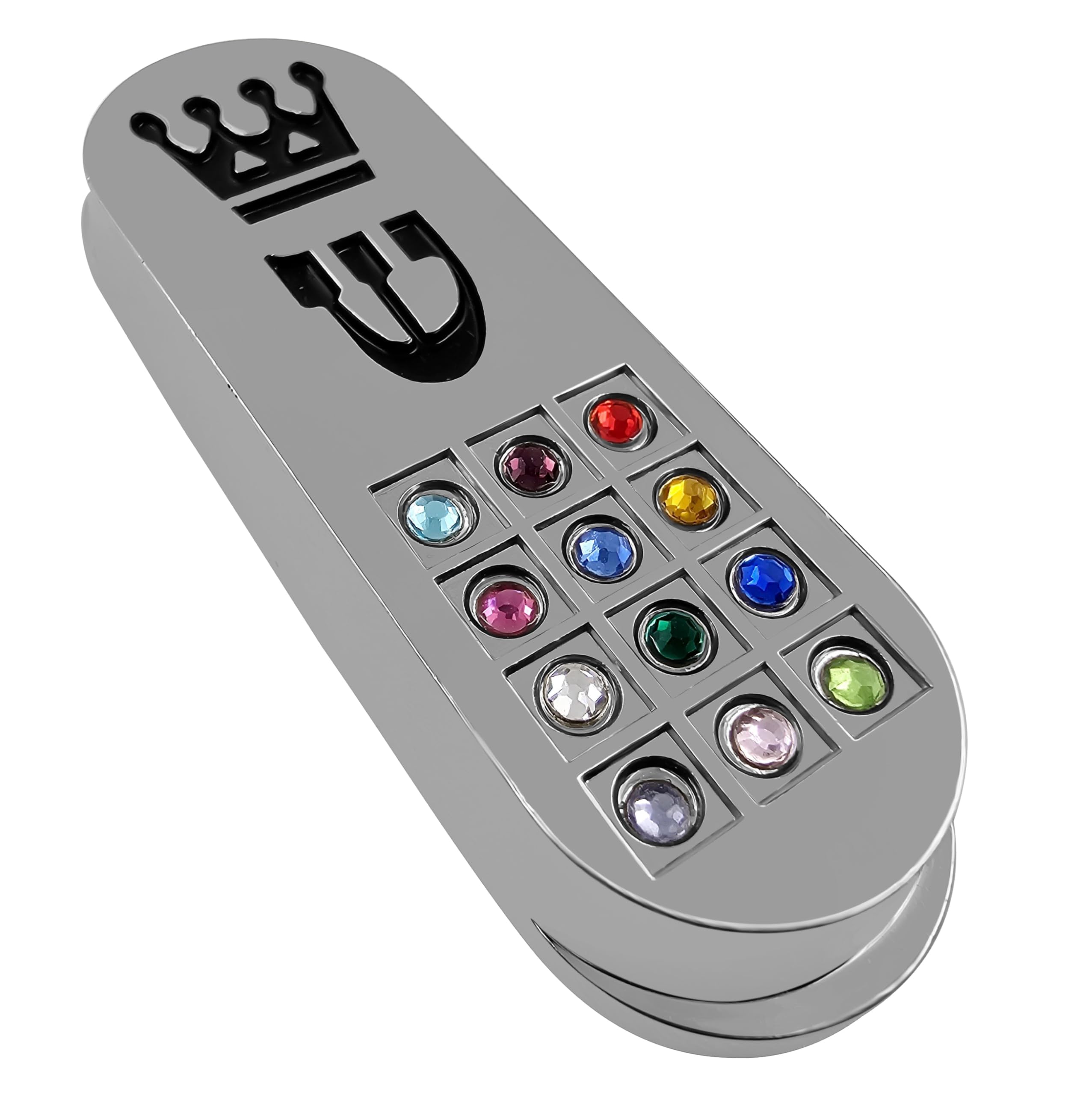 TALISMAN4U Protection CAR MEZUZAH with Hebrew Travelers Prayer Scroll Torah Crown & Hoshen Jewish Mezuza from Israel Jerusalem Art Judaica Gift