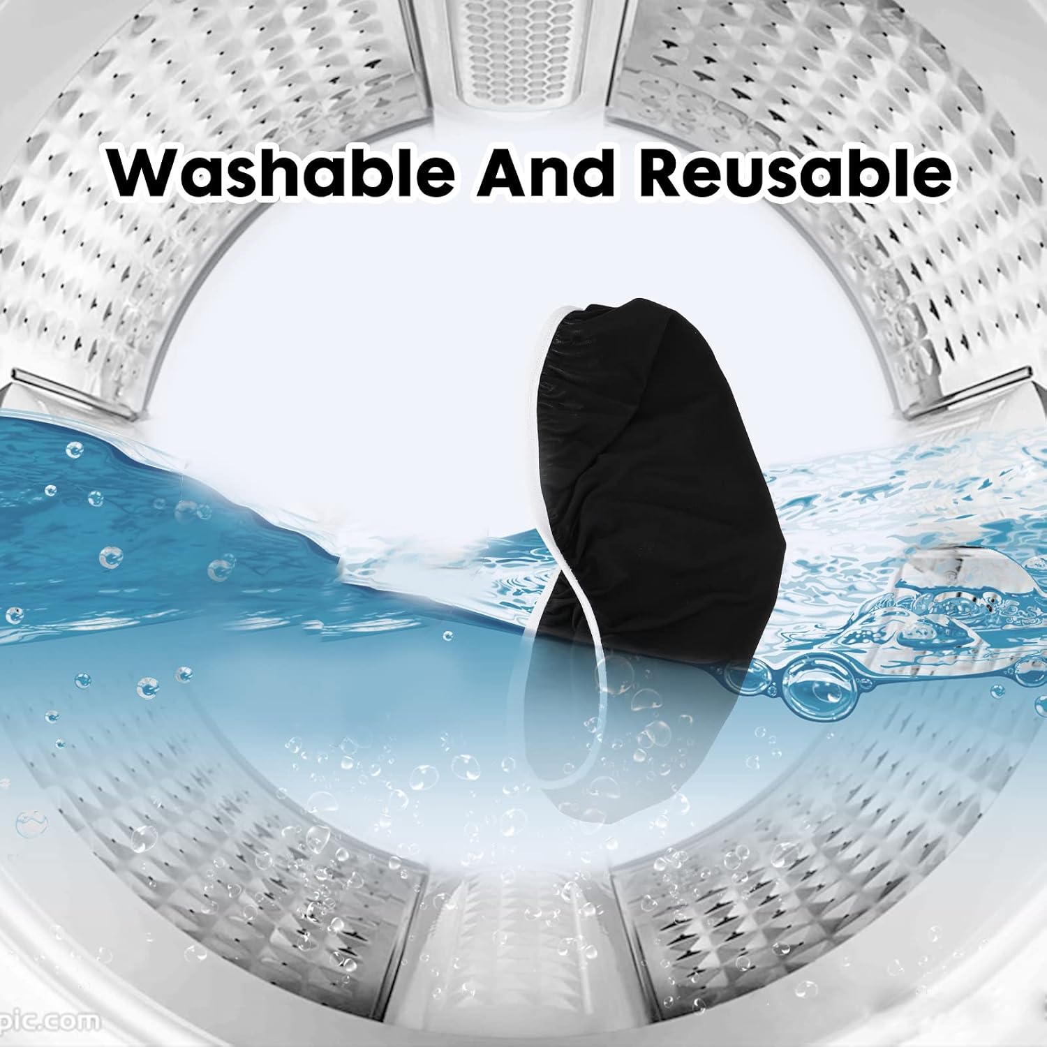 Toilet Tank Cover, Milk Silk Toilet Tank Lid Cover for Bathroom image 4