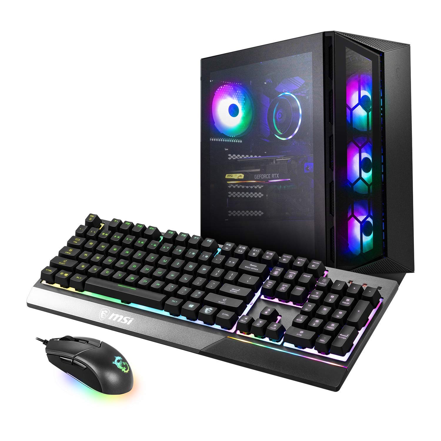 MSI Aegis R 10SD-016US High-End Full Tower Desktop Intel Core i7-10700F Processor (Renewed)