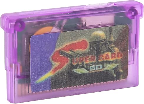 Video Games Memory Card for GBA Burning Card Game Flashcards, 2GB GBA Flash Cart Gameboy Flash Cartridge, for GBA SP, for SP, for GBM, for IDS, for NDS Lite Game