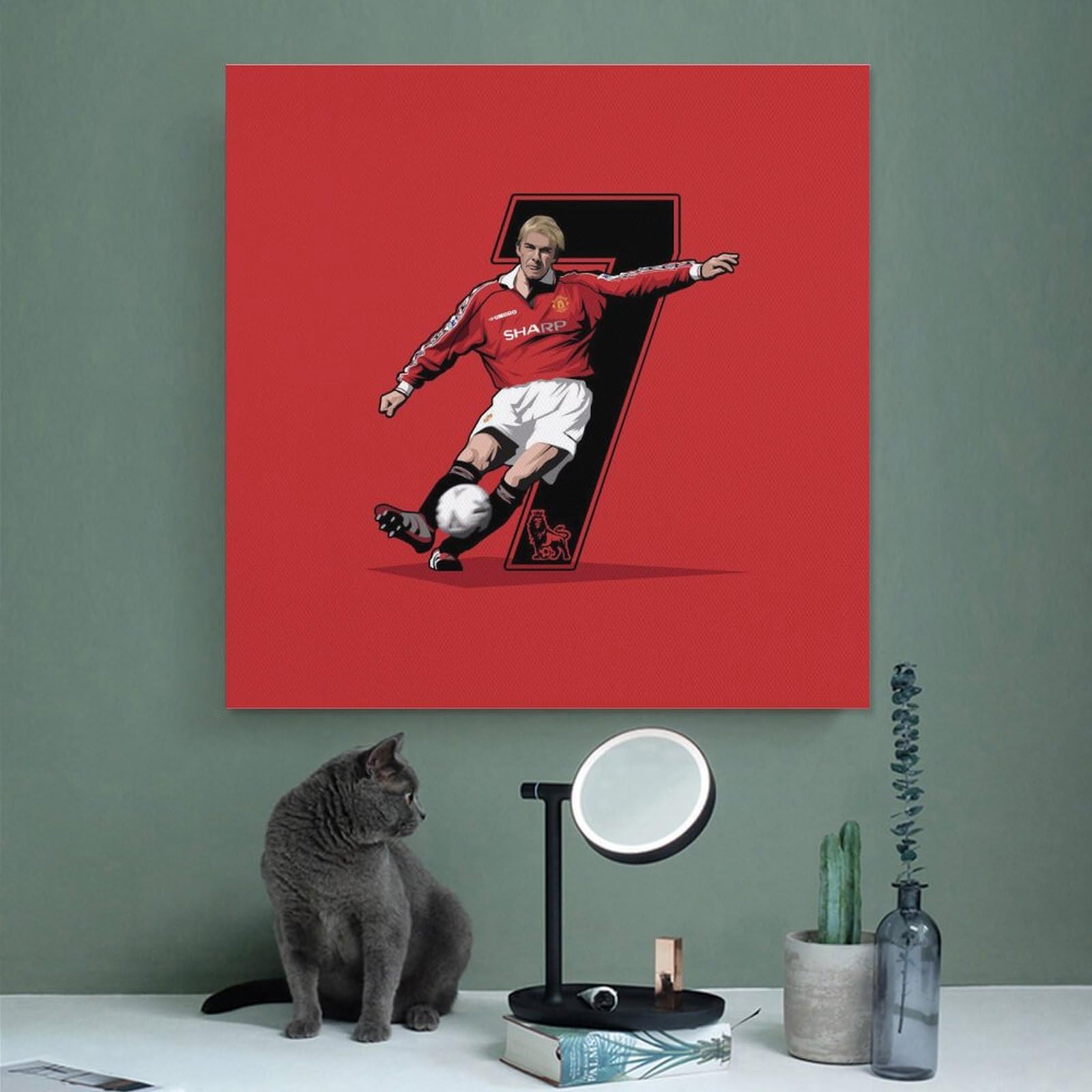 Amazon.co.jp: サッカー選手デビッド・ベッカムのHDスポーツポスター