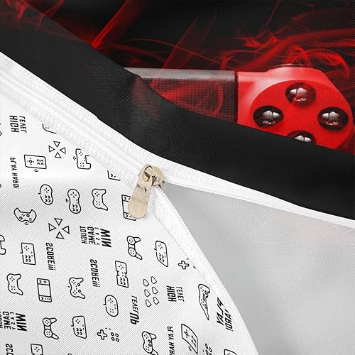 Vista 80 de Feelyou Juego de funda de edredón de vaca lechera, rosa y blanco, con estampado de fresa, vaca, para niños, adultos, kawaii, niñas, funda de edredón