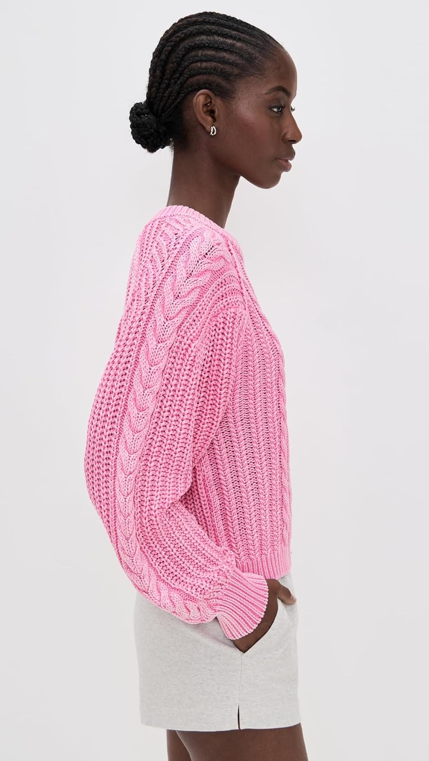 Free People Women's Frankie Cable Sweater - Image 5