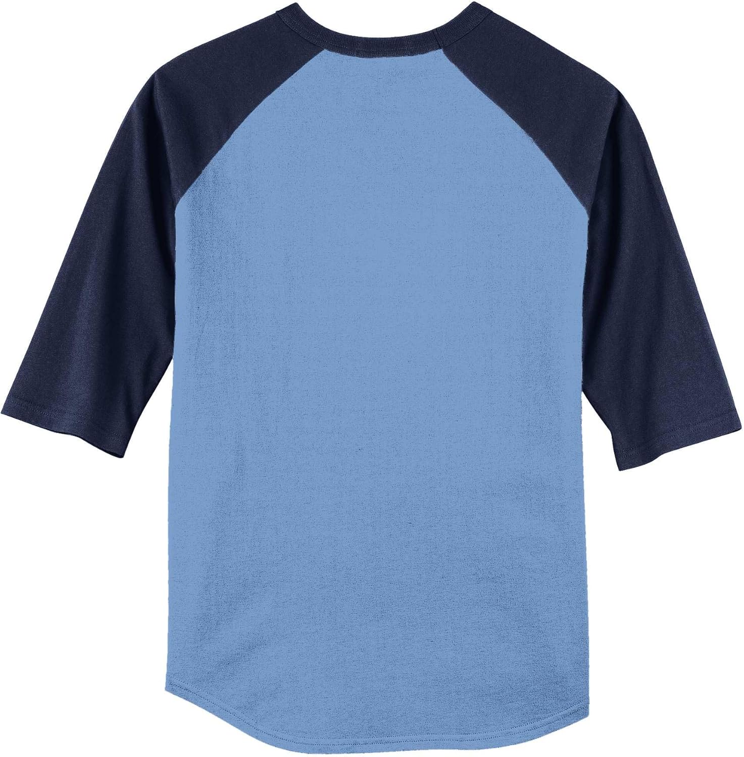 SPORT-TEK Unisex Colorblock Raglan Jersey | Long Sleeve Workout T-Shirt for Men & Women, Lightweight Clothing for Gym Fashion