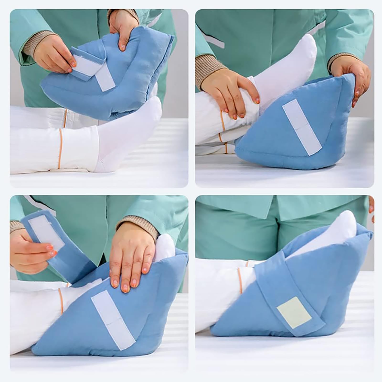 Cojín Para Aliviar El Dolor En El Talón, Protector Contra Las Úlceras Por Decúbito En El Talón, Almohada Para Las Úlceras Por Presión En El Lecho Del Talón, Ayuda a Relajar Y Recuperar El Pie