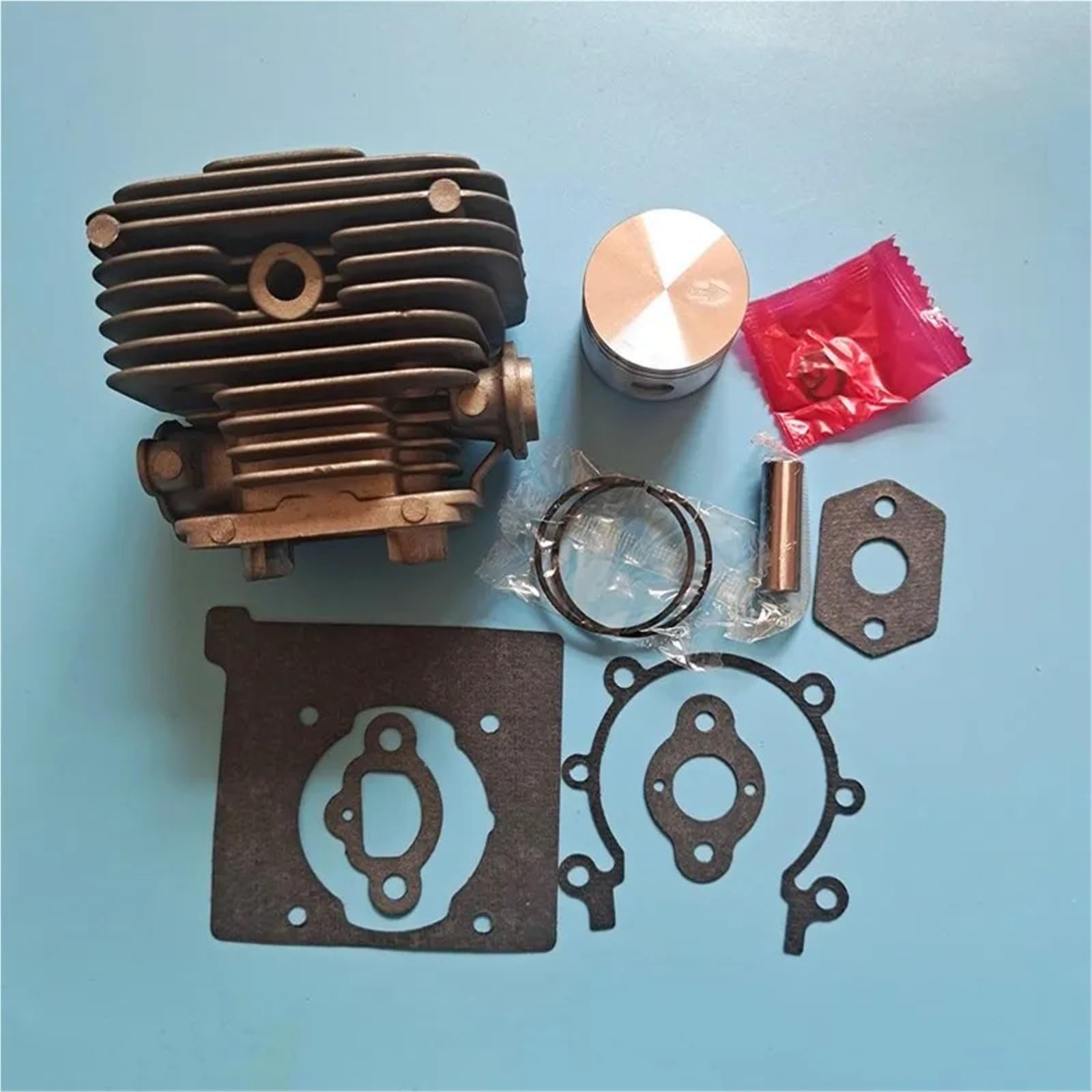 ZESTAW CYLINDERÓW 38 MM DLA SPARTA 36 37 38 EF3600 3500 3800 ZYLINDER PIERŚCIENIE TŁOKOWE ZACISKI PIN USZCZELKA MONTAŻ