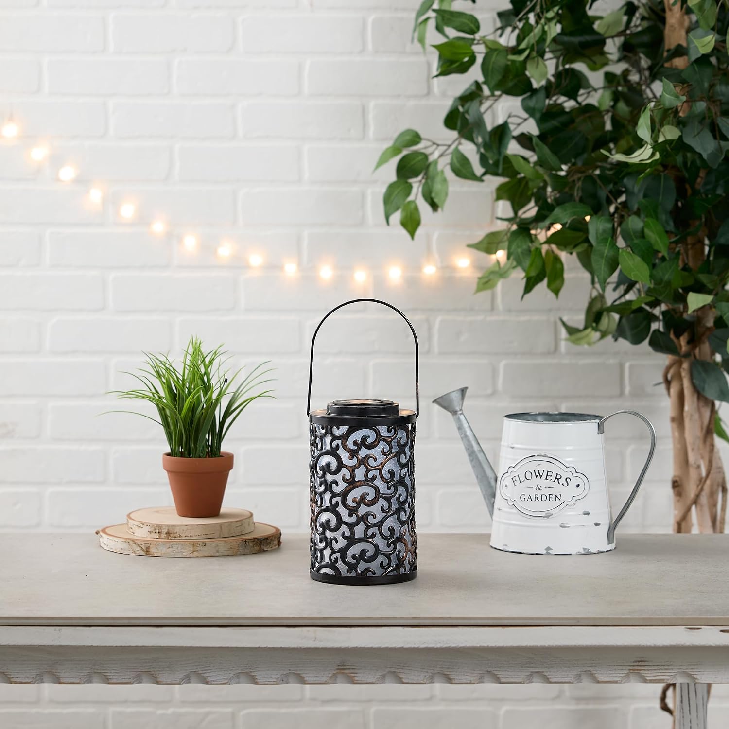 Garden Gate Solar Lantern