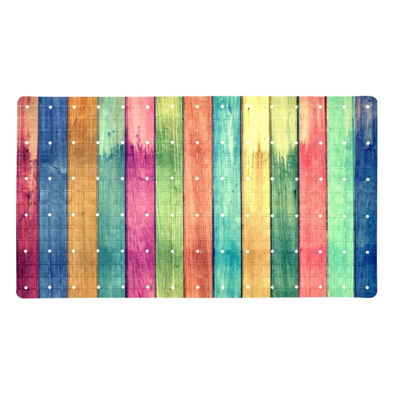 Tapis antidérapant de baignoire avec ventouses pour éviter les chutes