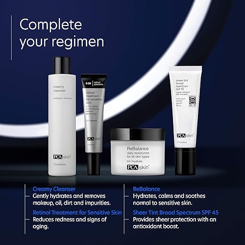 Miniatura 6 de PCA SKIN Tratamiento de retinol para pieles sensibles, suero facial antienvejecimiento para reducir suavemente el enrojecimiento y minimizar las