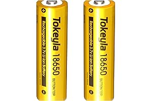 2pcs 18650 Rechargeable Battery, 3000mah 18650 Battery