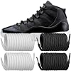 Endoto 2 Pairs Shoelaces for Air Jordan 11, Replacement 5MM Shoe Laces Round Polyester Sneaker Shoes