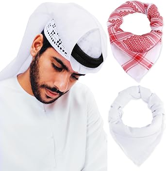 Keffiyeh Shemagh Arab Head Scarf Turban Head Wrap