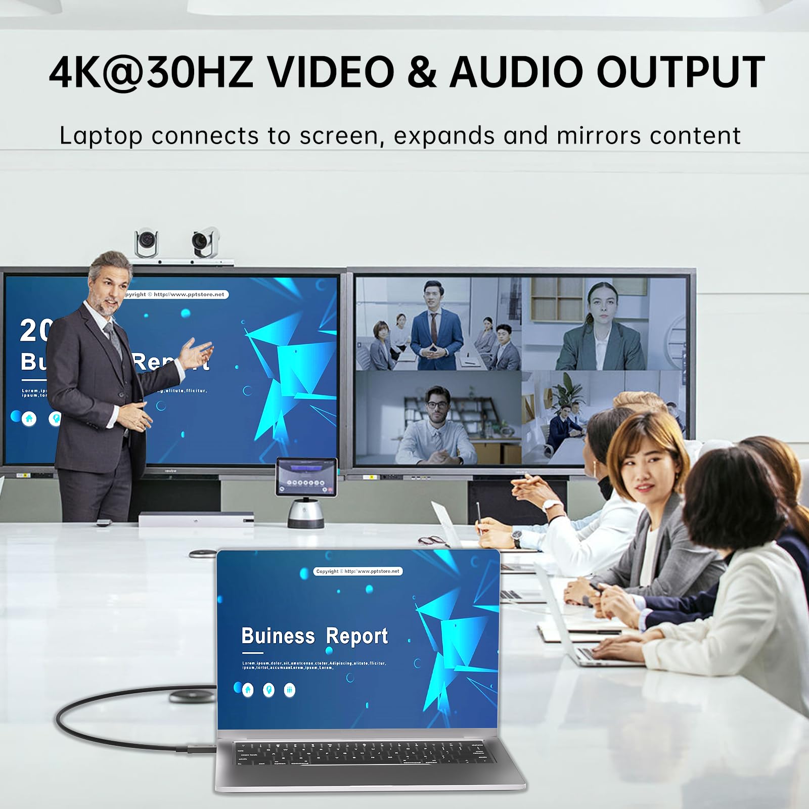 Full-Featured USB C Glasfaserkabel 15M, 10Gbps USB 3.2 Gen 2 Aktives Optisches Kabel mit SiliconLine Chip, 4K@60Hz DP 1.4 & 60W PD, für VR, Webcam, Videokonferenz, Maschinelles Sehen