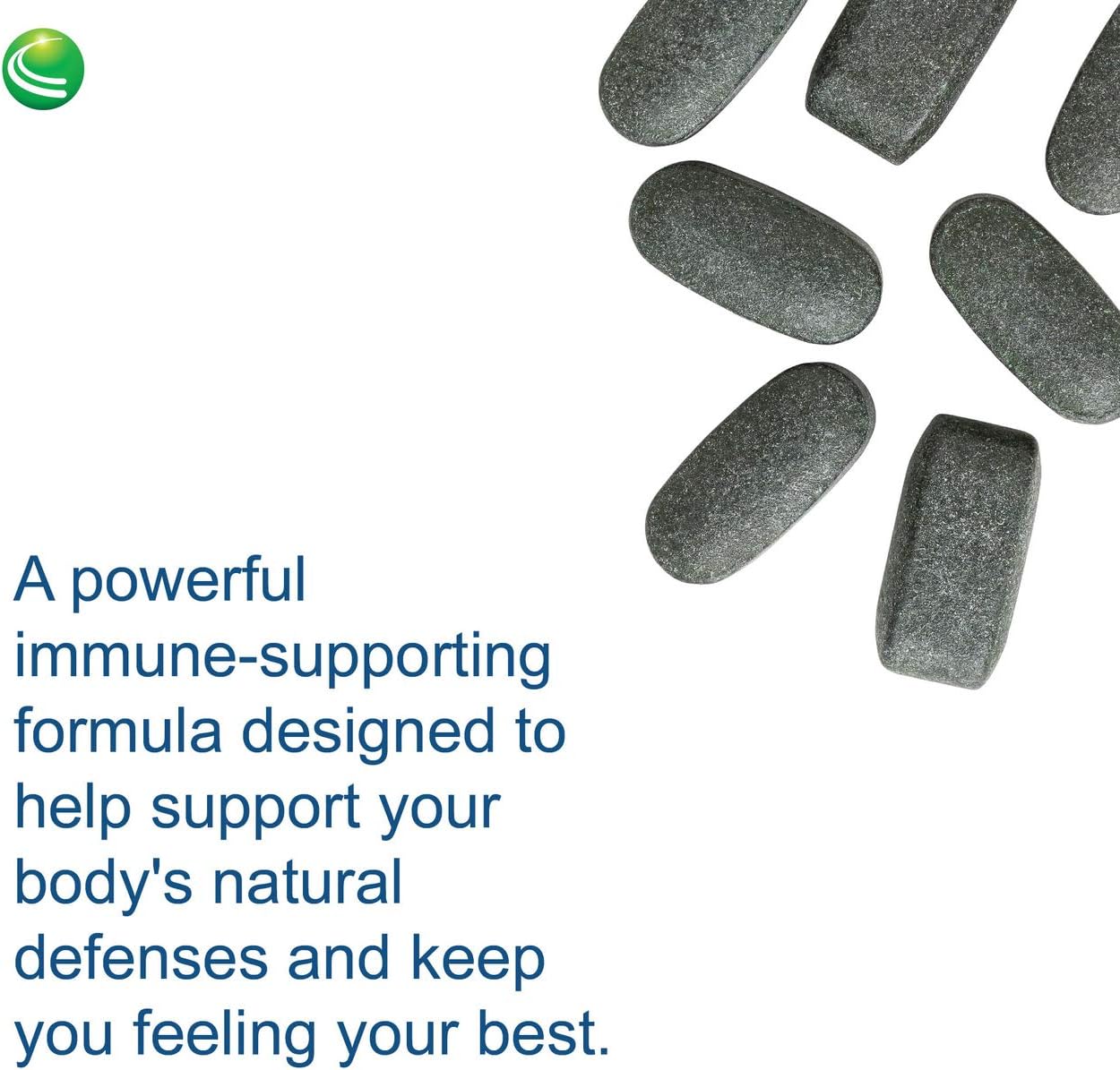 Nutra Biogenesis CompliVir - Monolaurin and Zinc Supplement for Men and Women, Immune Support for Adults with Vitamin C, Olive Leaf Extract, and Elderberry - 60 Tablets