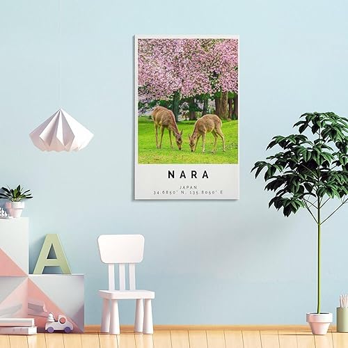 Miniatura 4 de Arte De Pared De Nara, Decoración De Fotos De Nara, Impresión De Viaje De Regalo De Nara, Canvas Wall Art Print Poster For Home School Office Decor