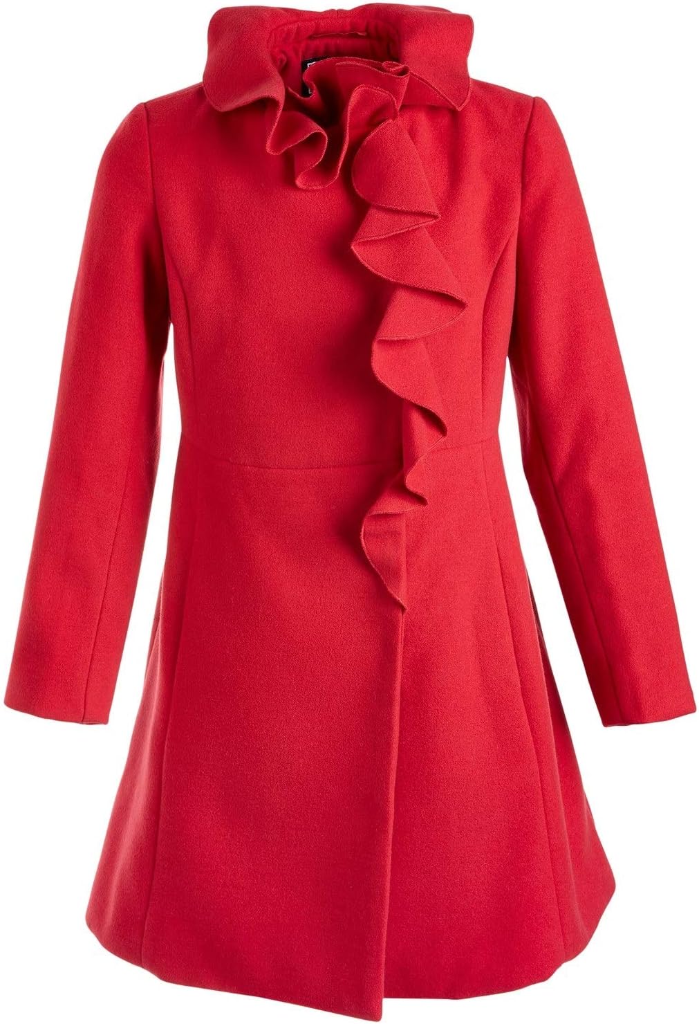 Rothschild girls Ruffle Trim Coat