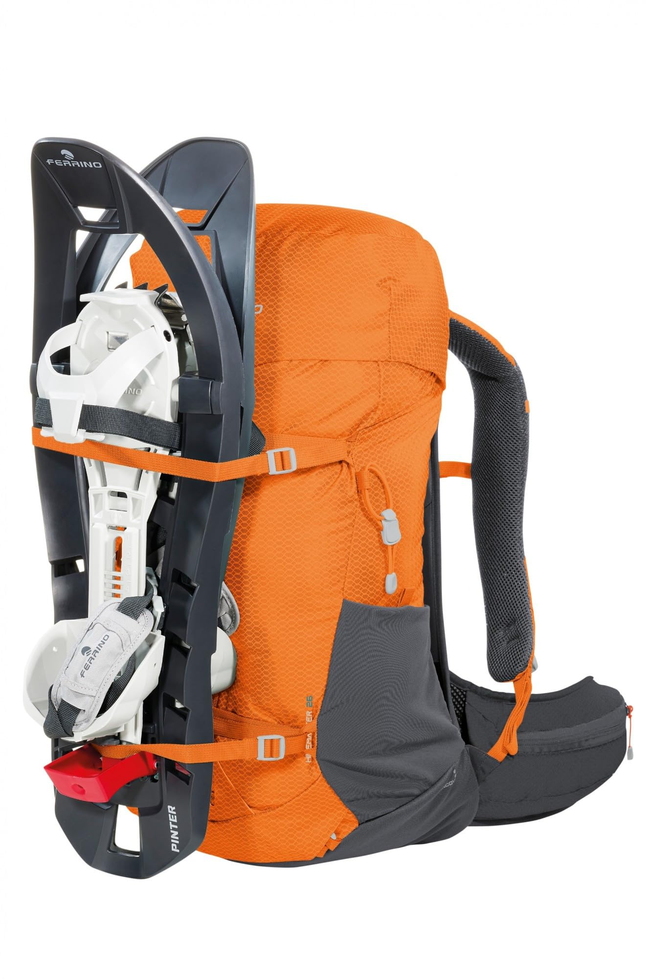 Ferrino Hikemaster 26, Zaino trekking 26 litri, ideale per escursionismo in montagna e fast hiking (Arancione)