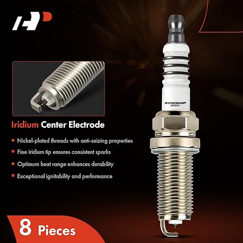 Miniatura 3 de A-Premium Bujías iridio platino compatibles con Mercedes-Benz CL550, CLK550, CLS550, E550, GL450, GL550, G550, ML550, S450, S550, SL550, R550, 4.7L