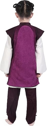 Miniatura 3 de Disfraz de Leia para niñas, disfraz de princesa, joven, Leia, conjunto completo