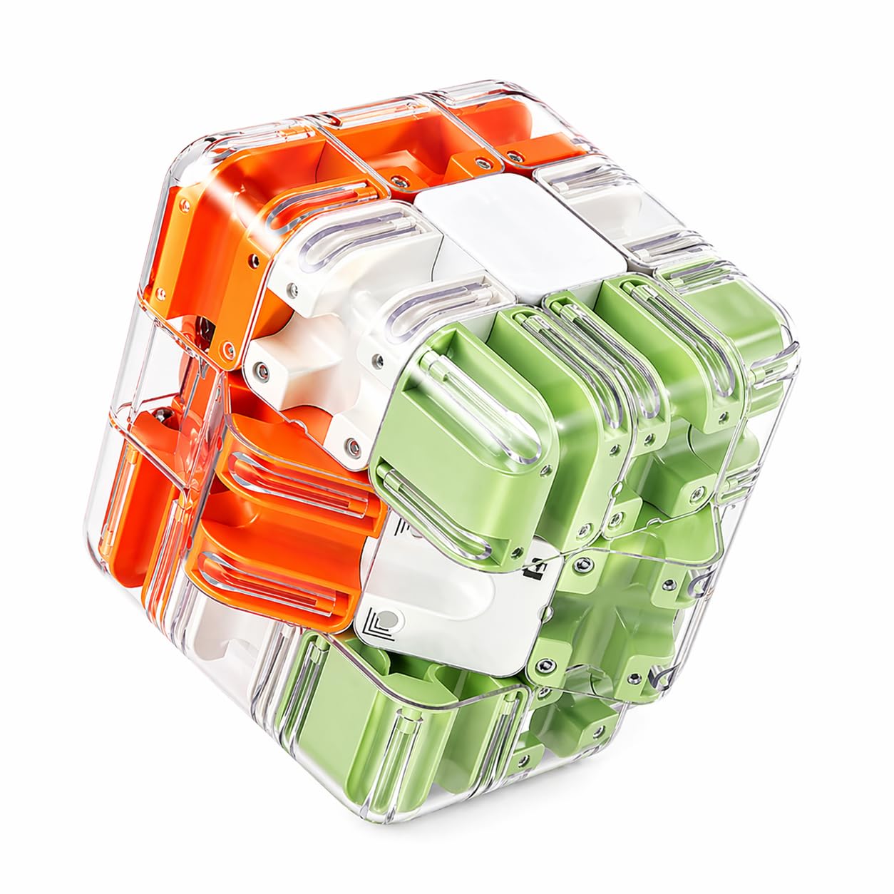 Cube Labyrinthe 3D – Jeu De Balle Magnétique – Casse-tête De Logique – Développe Concentration Et Coordination – Idéal Voyage