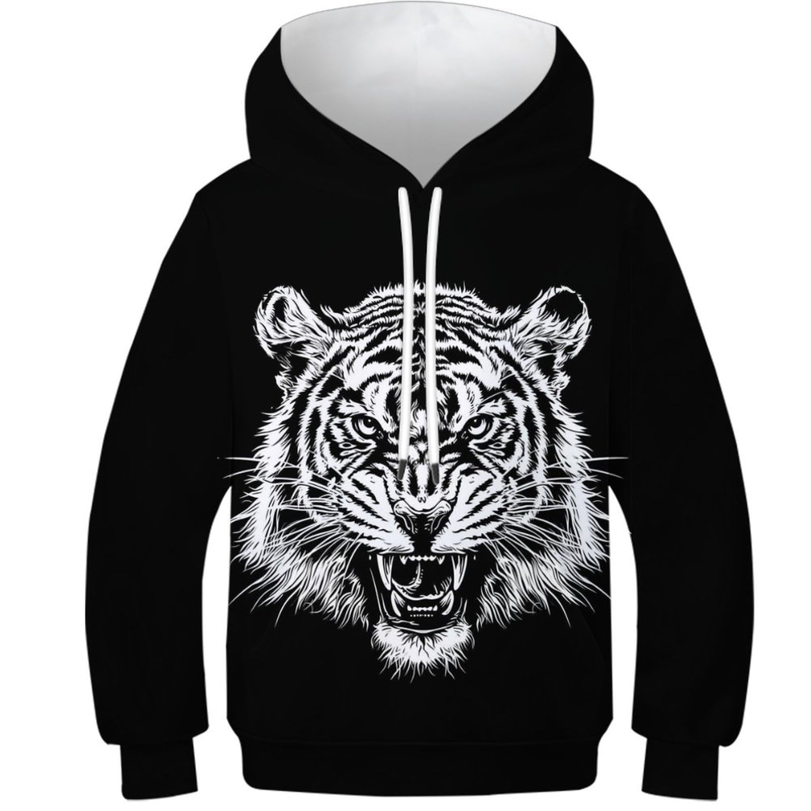 Sweat à capuche tigre imprimé 3D : fini les motifs qui s'effacent - 8