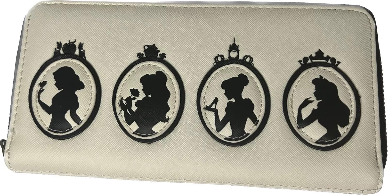 Disney: Princess Quilted Cameo Zip Around Purse
