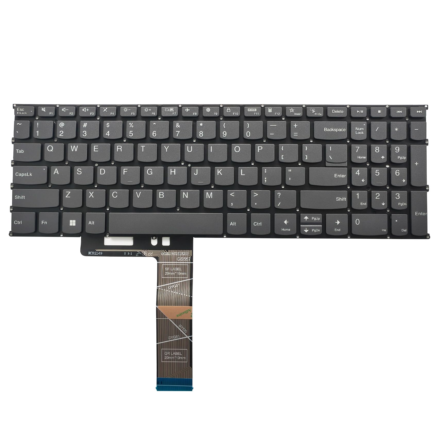 Amazon.com: WWGTMC Replacement Keyboard for Lenovo ideapad 1