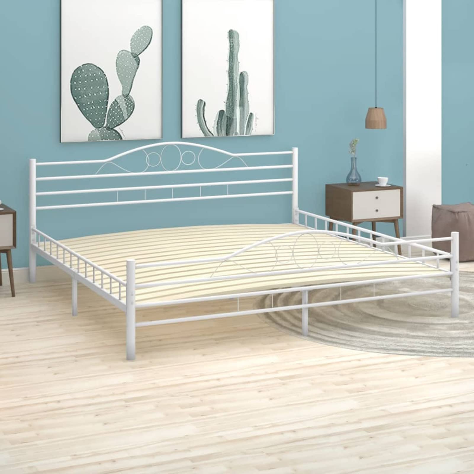 LAPOOH Rete a Doghe con 17 Doghe 120x200 cm,Rete a Doghe,Basi a Doghe,Rete a Doghe Moderne(SPU:340074)