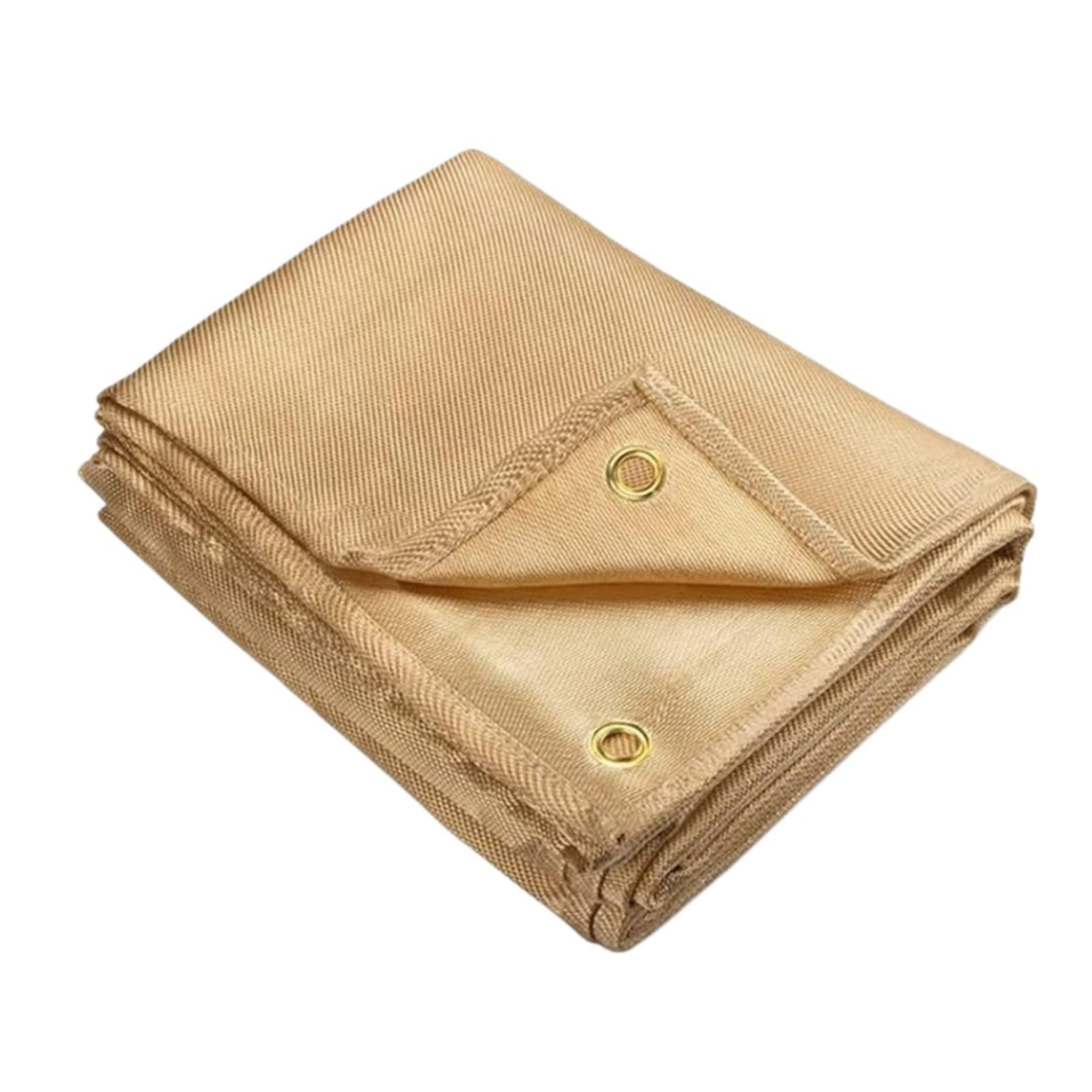 Ubohuz One Color Welded Blanket Flame Retardant Fireproof High Temperature Welding Protective Fiberglass For Grill, Welding Supplies