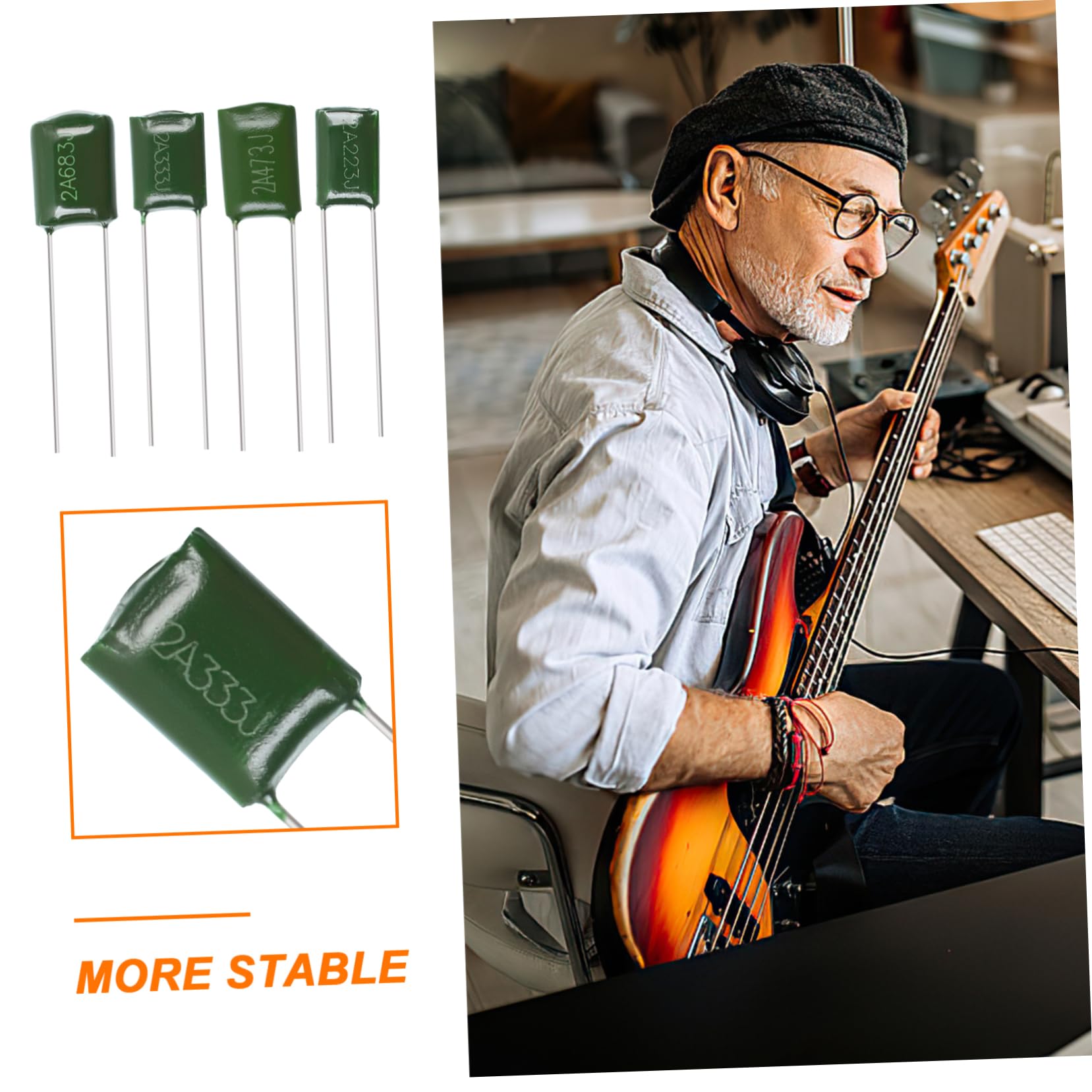 ギター用オールドコンデンサー10個セット ギター用オールドコンデンサー10個セット