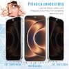 2+2 Pack para Xiaomi 17 Ultra Soporte Desbloqueo Privacidad Protector de Vidrio Templado para Pantalla y Protector de Lente de Cámara, Película Anti-Espía Dureza 9H Compatible con Funda para Xiaomi 17 Ultra 5G 3