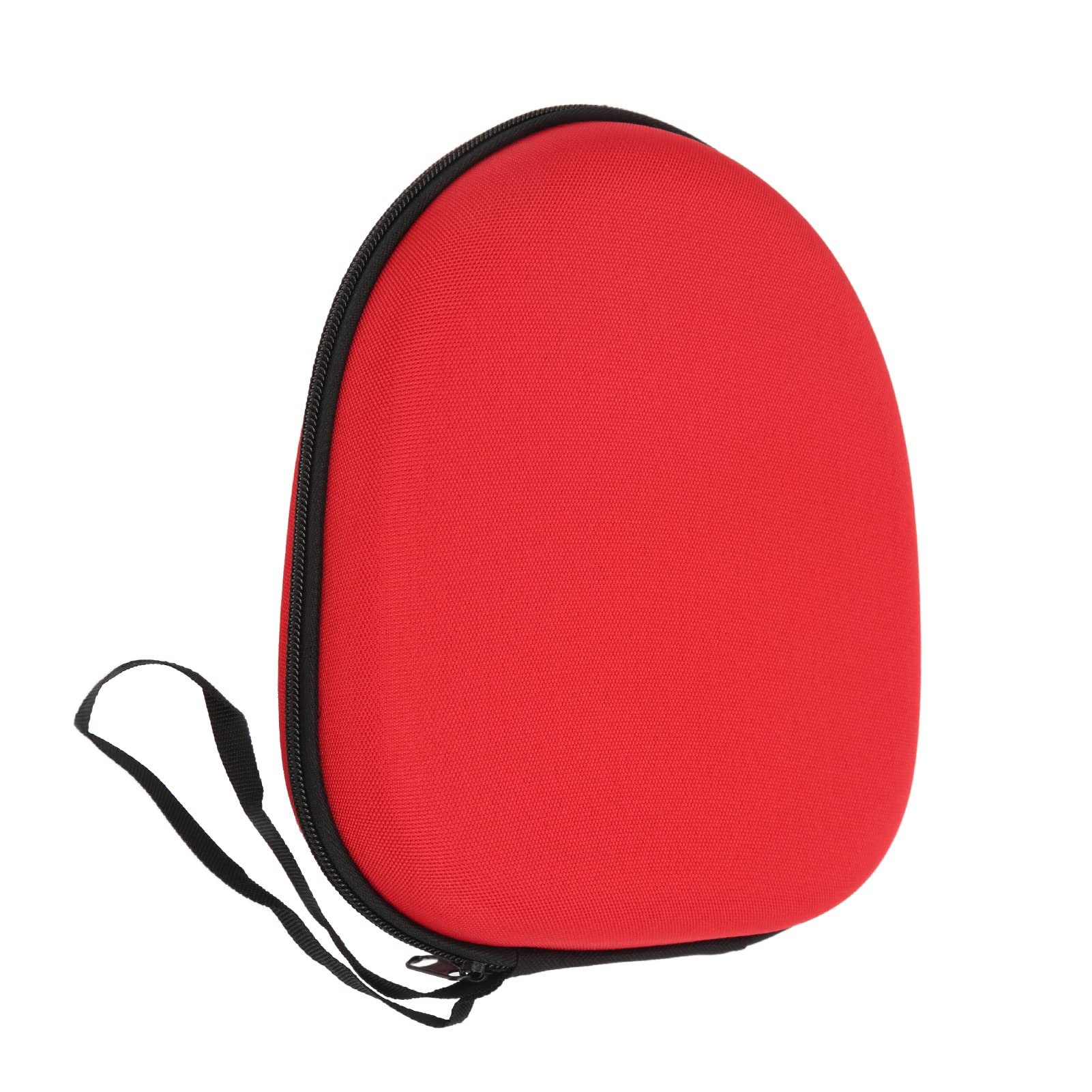 Headset Travel Bag, Compact Durable Easy Carrying Soft Lining Headphone Storage Case with Zipper for MDR-XB450 950AP(red)