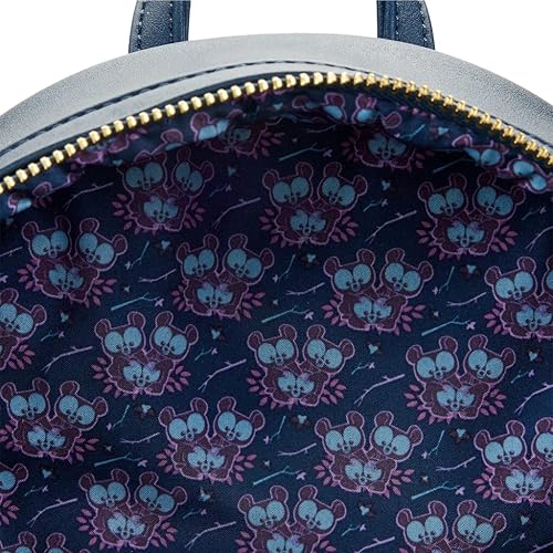 Miniatura 3 de Loungefly Disney Brave Princess Castle Series - Bolso de hombro con doble correa para mujer, Multi, talla única