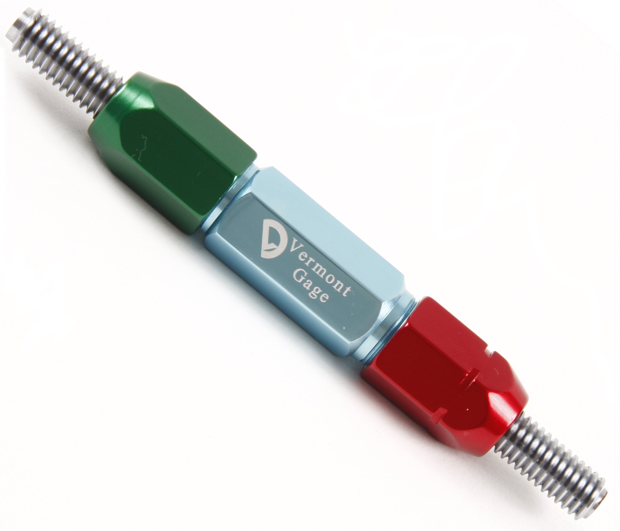 Vermont Gage 311143540 9/16''-12 UNC 2B Go And No-Go Reversible Gage Assembly