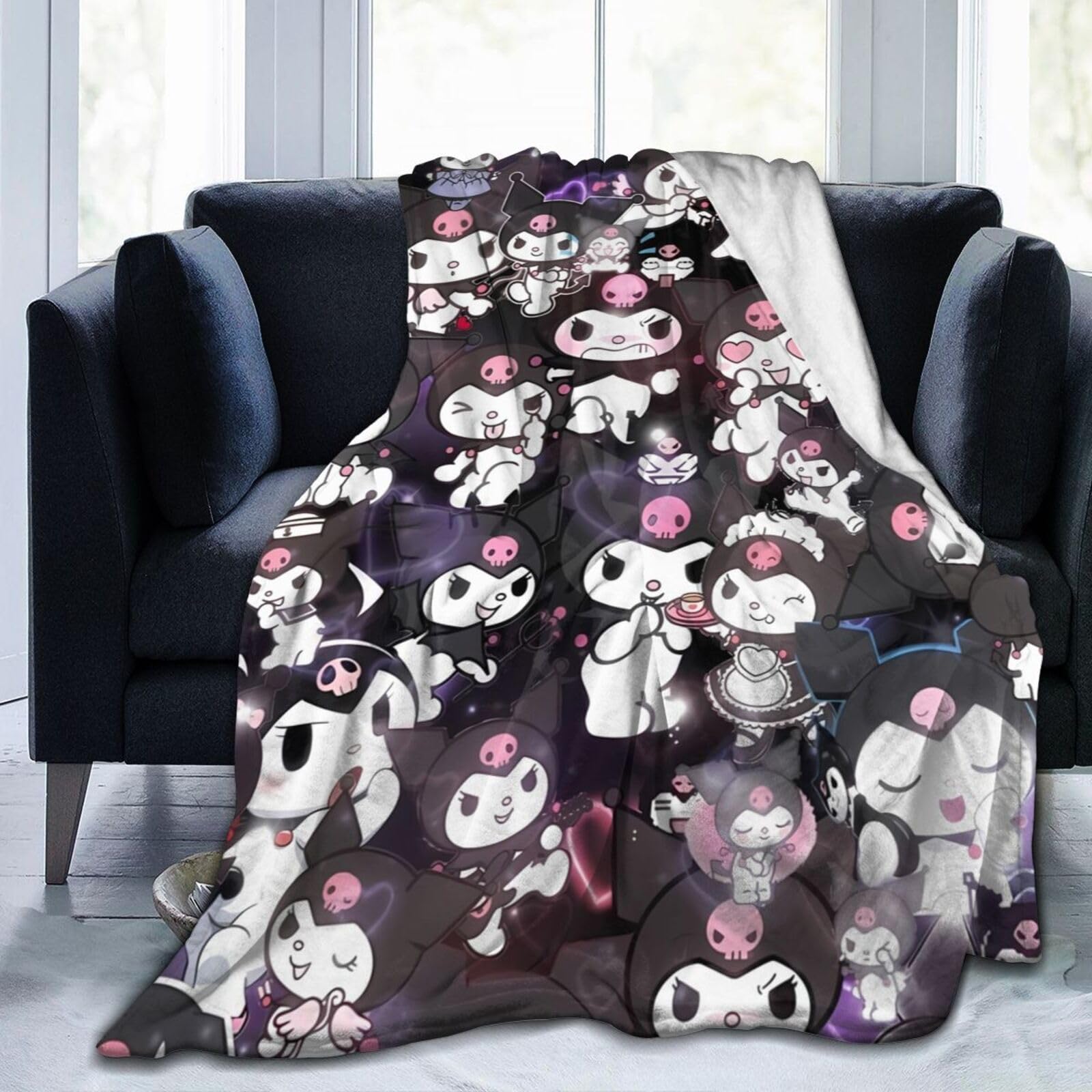 AILIANKawaii Ultra-Soft Throw Blanket Cute Fleece Blankets Cozy Warm for Living Room Decor Couch Bed 60 * 50in