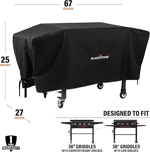 Miniatura 3 de North Atlantic Imports 1528 36 pulgadas. Cubierta para parrillas de poliéster resistente a la intemperie