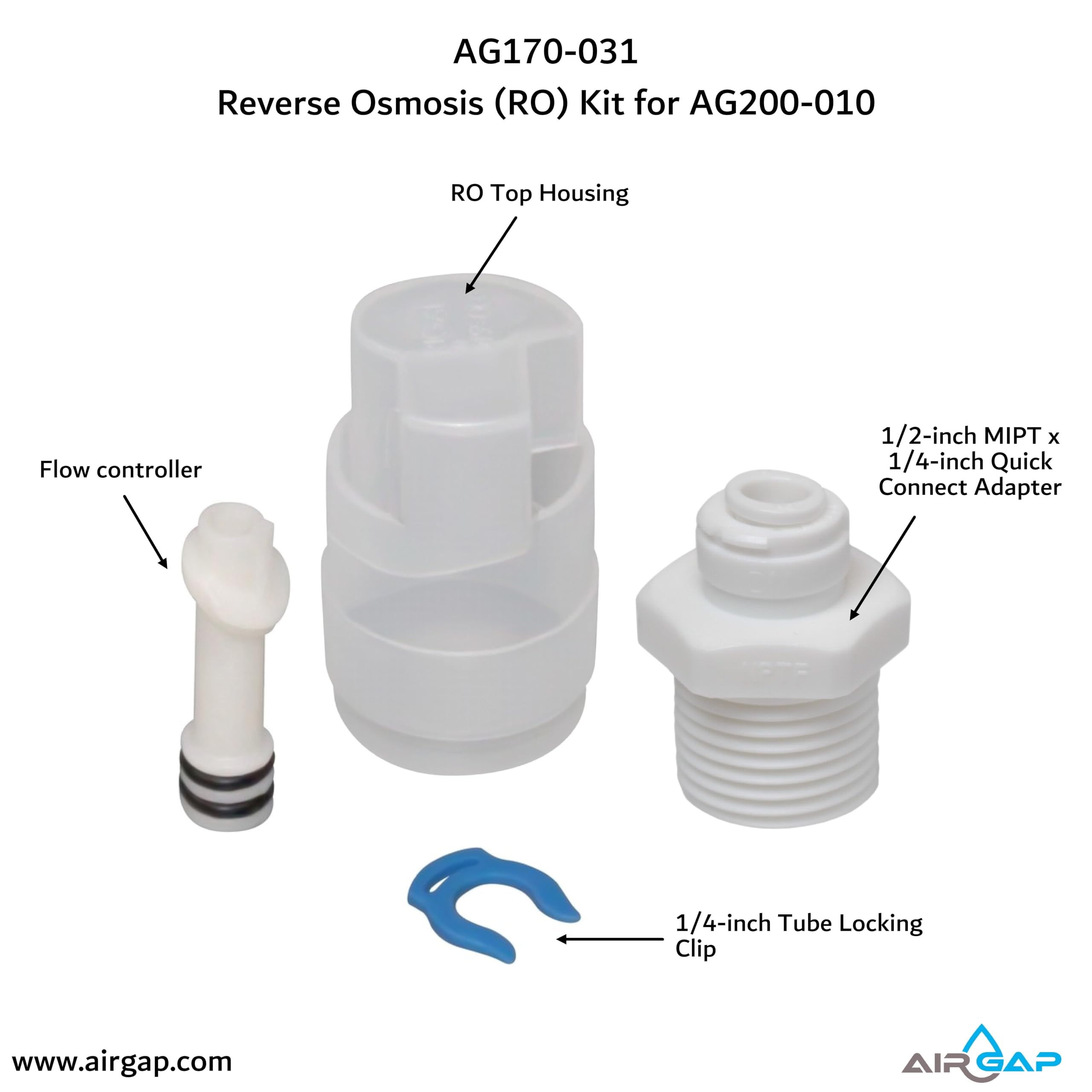 Reverse Osmosis (RO) Kit for AG200-010 (AG170-031)