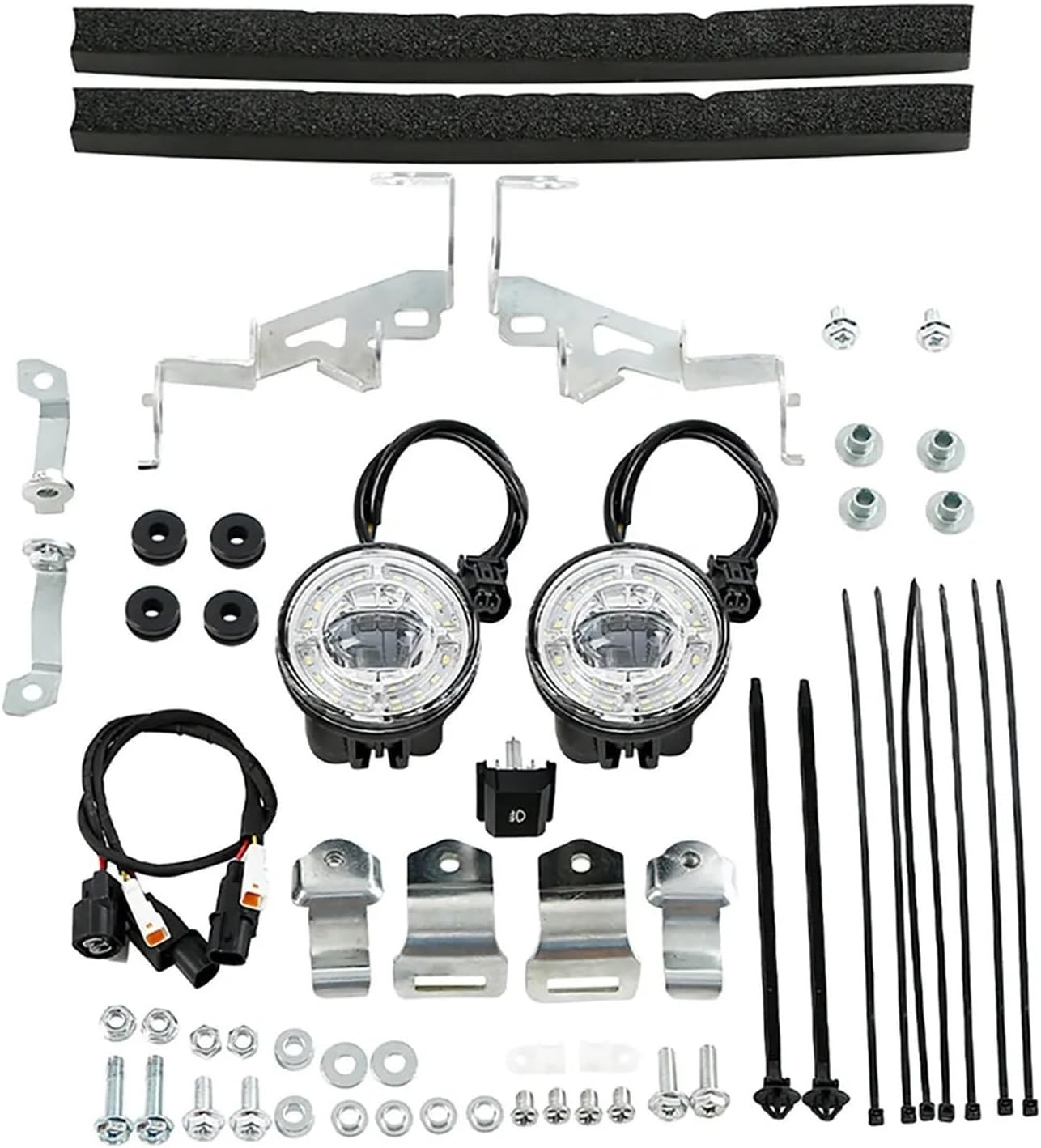 Motorcycle Strobe LED Foglights Kit Compatible With Gold wing GL1800 GL 1800 2018-2024 2019