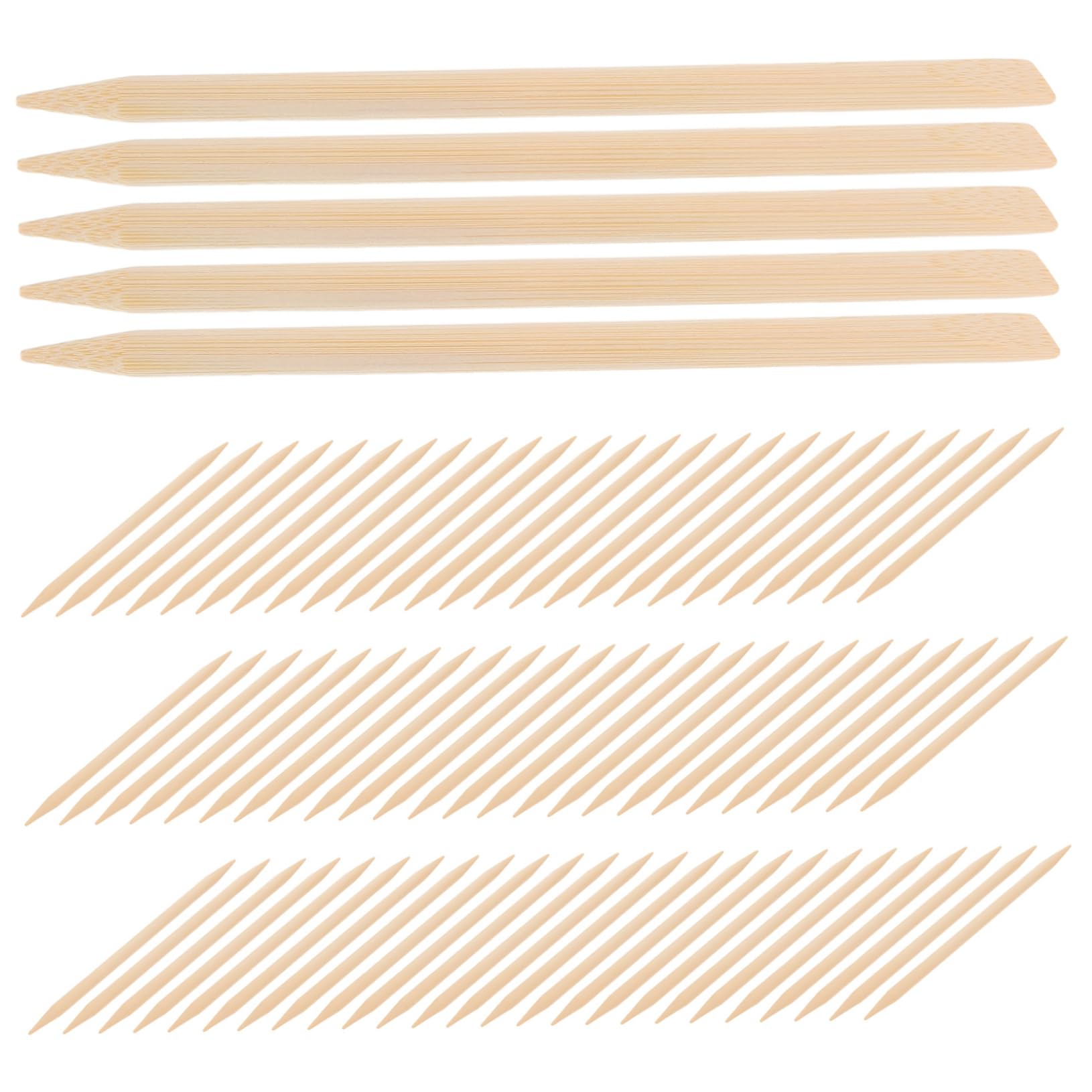 Outils à gratter pour cartes magiques - Stylets en bambou anti-fatigue pour dessin créatif