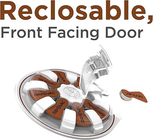 Miniatura 4 de Rayovac Baterías para audífonos tamaño 312, baterías de tamaño 312, 24