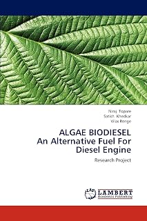 ALGAE BIODIESEL An Alternative Fuel For Diesel Engine: Research Project